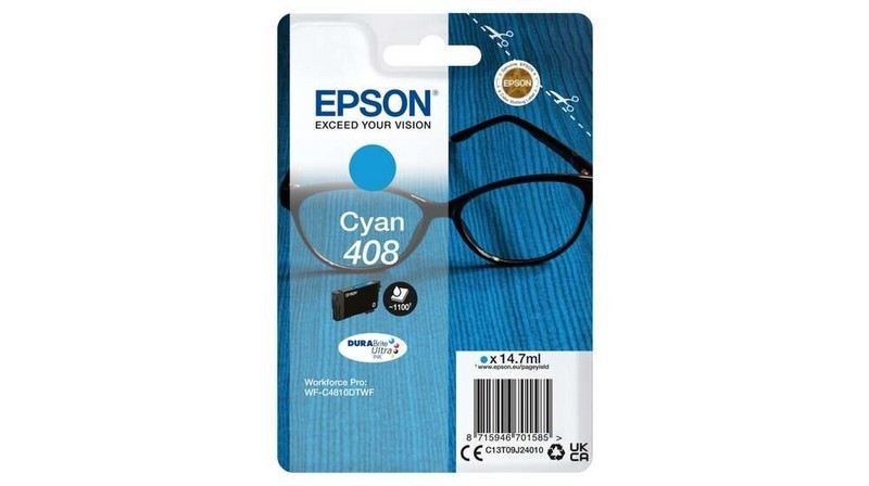 TINTA EPSON C13T09J24010 T09J2 CYAN WF-4810DTWF 408