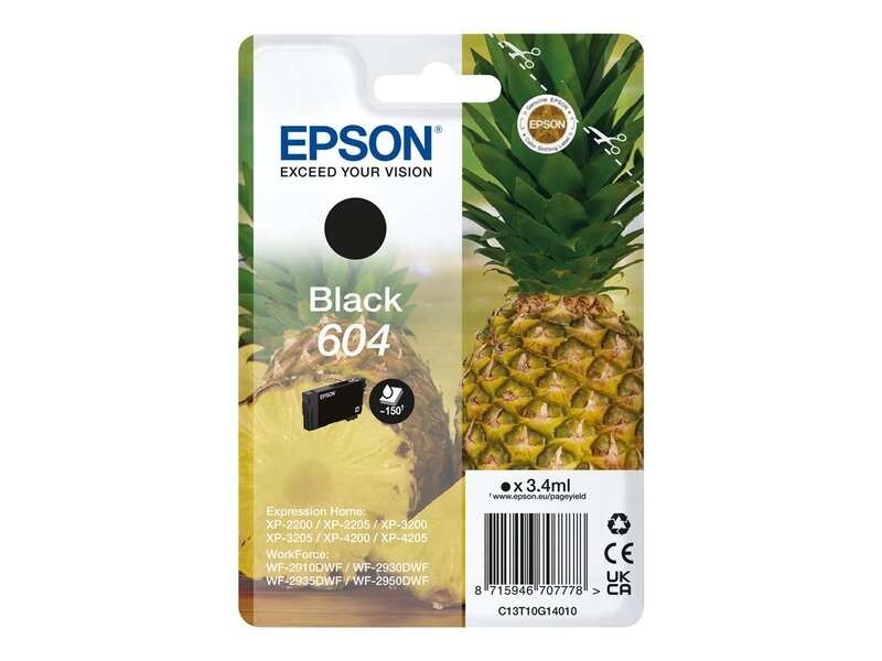 TINTA EPSON C13T10G1401 T10G1 BLACK 604