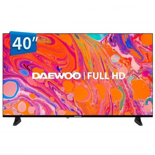 TELEVISOR DAEWOO 40 LED FHD USB SMART TV WIFI VIDAA BLUETOOTH HOTEL
