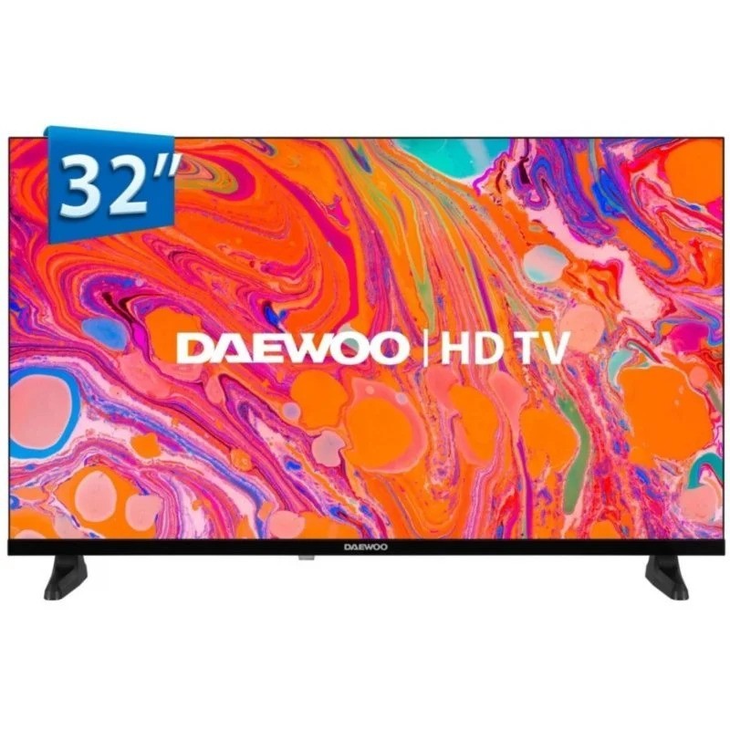 TELEVISOR DAEWOO 32 QLED FHD USB SMART TV WIFI VIDAA BLUETOOTH HOTEL