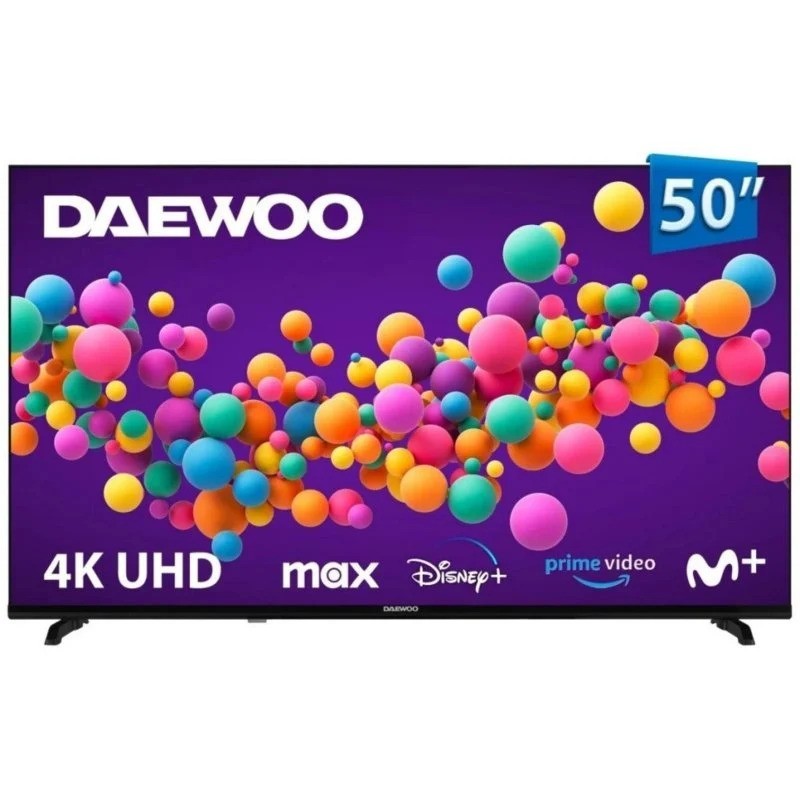 TELEVISOR DAEWOO 50 QLED UHD 4K USB SMART TV WIFI BLUETOOTH HOTEL