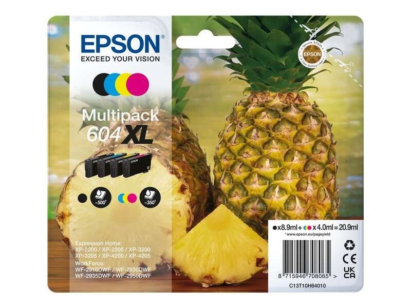 TINTA EPSON C13T10H6401 T10H6 MULTIPACK 604XL