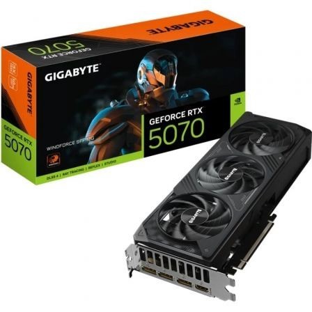 TARJETA DE VIDEO GIGABYTE RTX 5070 WINDFORCE SFF 12GB DDR7
