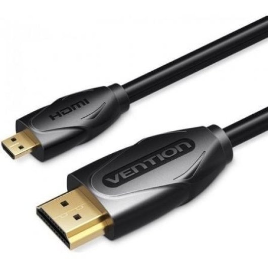 CABLE HDMI 1.4 HDMI/M - MICRO HDMI/M VENTION 1M BLACK